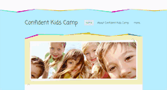 Desktop Screenshot of confidentkidscamp.com